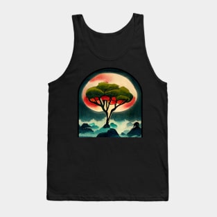 Bonzai and Moon Alien Tank Top